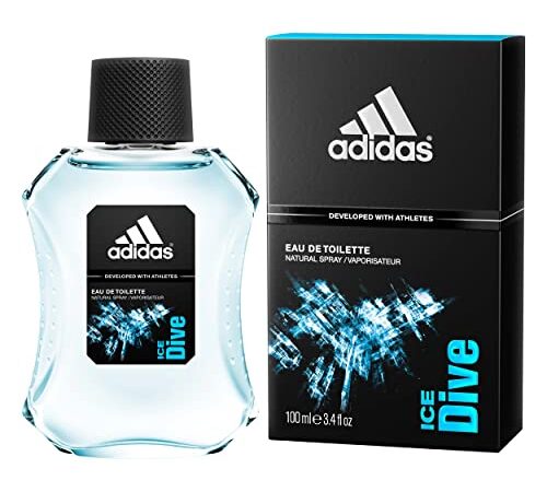 Adidas Ice Dive Eau de Toilette, Profumo Uomo Spray, 100 ml