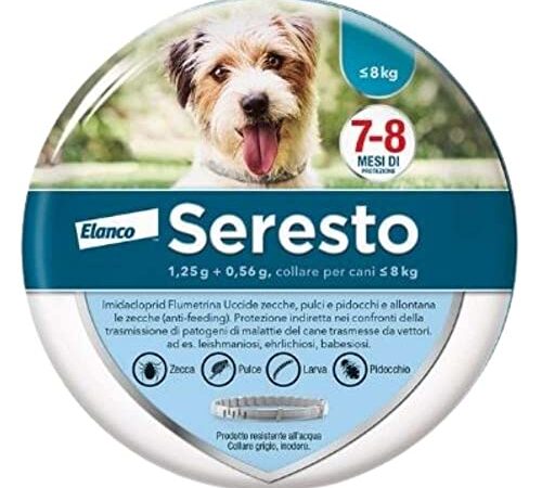 Seresto Collare per Cani fino a 8Kg