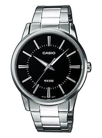 Casio Orologio Analogico al Quarzo Uomo con Cinturino in Acciaio Inox MTP-1303D-1AVEF