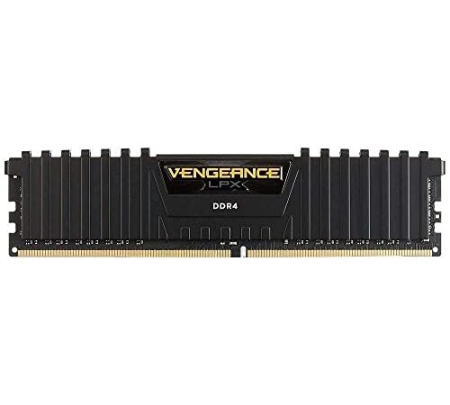 Corsair Vengeance LPX Memorie per Desktop a Elevate Prestazioni, 8 GB (1 X 8 GB), DDR4, 3000 MHz, C16 XMP 2.0, Nero