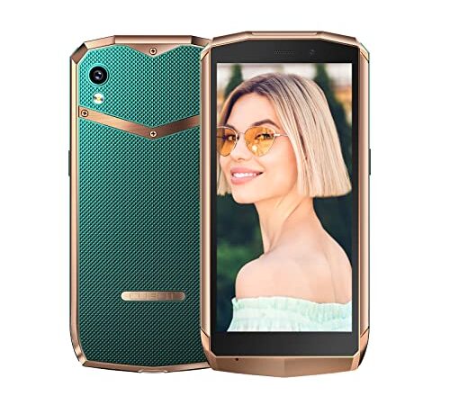 CUBOT Pocket Telefono Cellulare Android 11, Mini Smartphone 4G Schermo da 4 Pollici, 4 GB RAM + 64 GB ROM, Batteria 3000 mAh, Fotocamera da 16 MP + 5 MP, 2 Schede Nano SIM, Face ID NFC, 128 g -Verde