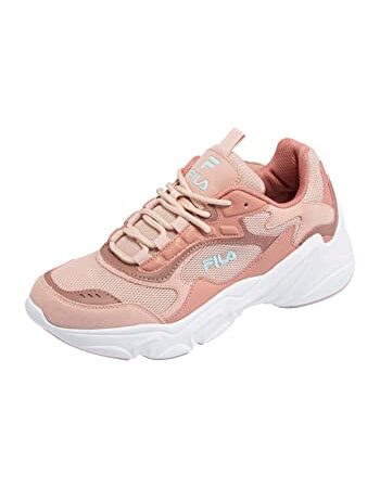 Fila Collene CB Wmn, Scarpe da Ginnastica Donna, Bianco Pesca, 38 EU