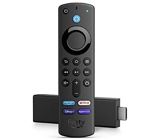 Fire TV Stick 4K con telecomando vocale Alexa (con comandi per la TV)