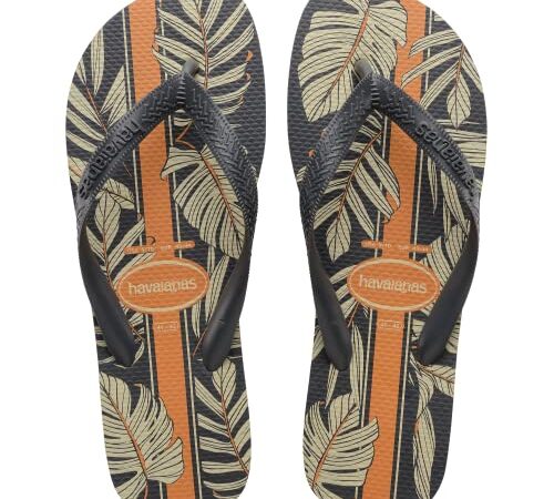 Havaianas Aloha, Infradito Uomo, Multicolore (Nuovo Grafite/Grigio Piombo), 43/44 EU