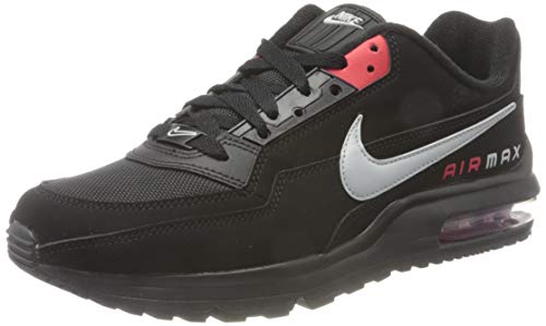 Nike Air Max Ltd 3, Scarpe da corsa, black/lt smoke grey-university red, 43 EU