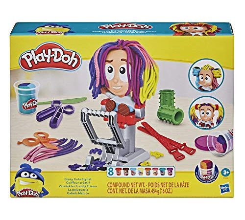 Play-Doh Hasbro Fantastico Barbiere Playset con Pasta da Modellare e Accessori per Bambini dai 3 Anni in su