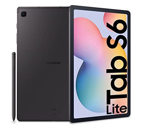 Samsung Galaxy Tab S6 Lite, S Pen, Tablet, Display 10.4" WUXGA, TFT, 64 GB Espandibili, RAM 4GB, Batteria 7040 mAh, Ricarica Rapida, WiFi, Android 11, Versione Italiana, Oxford Grey