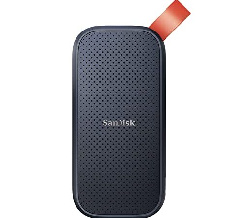 SanDisk 1TB SSD Portatile, Velocità Di Lettura Fino A 520 MB/s, ‎Nero