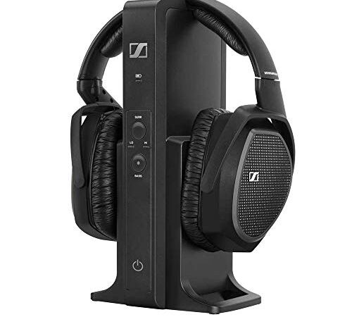 Sennheiser RS 175-U, Cuffia Wireless Tecnologia Digitale, Over-Ear, Nero