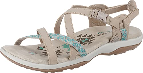 Skechers Reggae Slim-Vacay, Sandali Donna, Beige Taupe, 38 EU