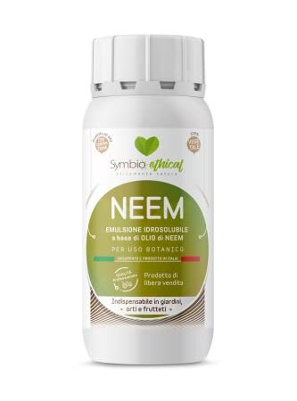 Symbioethical NEEM - Emulsione idrosolubile a Base di Olio di NEEM CONCENTRATO - 250ml