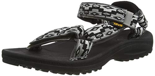 Teva Winsted, Sandali a Punta Aperta Donna, Multicolore (Monds Black Multi Mbcm), 38 EU