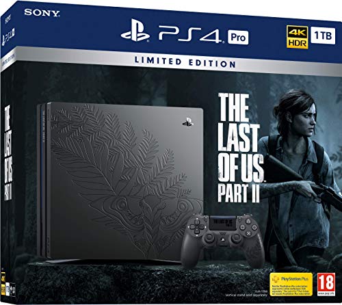 The Last of Us Part II Limited Edition PS4 Pro & 1 DualShock 4 Wireless Controller Bundle - PlayStation 4 [Edizione: Regno Unito]