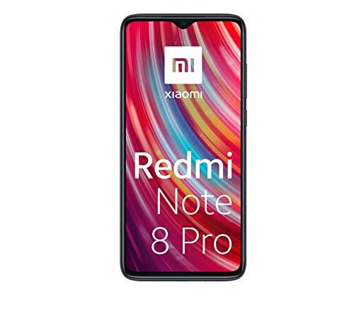 Xiaomi Redmi Note 8 Pro 6 Go Smartphone, 6 GB + 128 GB, Grigio (Mineral Grey)