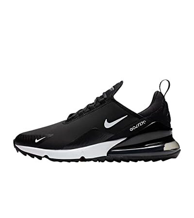 Nike Air Max 270 G, Scarpe per Jogging su Strada Unisex-Adulto, Black White Hot Punch, 42.5 EU