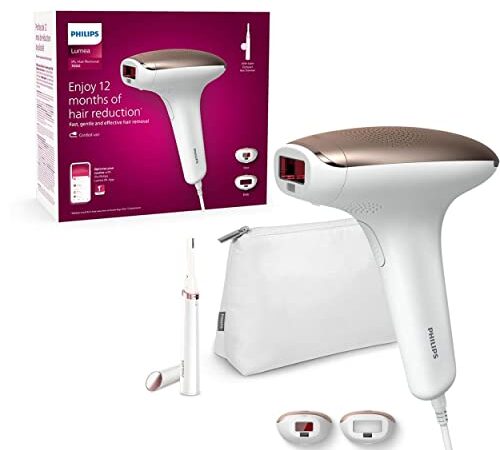 Philips BRI921/00 Lumea Advanced, Luce Pulsata, Dispositivo di Epilazione IPL per Corpo e Viso con Rifinitore a Penna Satin Compact, 2 Accessori